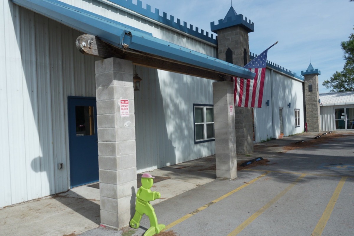 The Growing God's Kingdom Preschool building in West Fork, Arkansas
